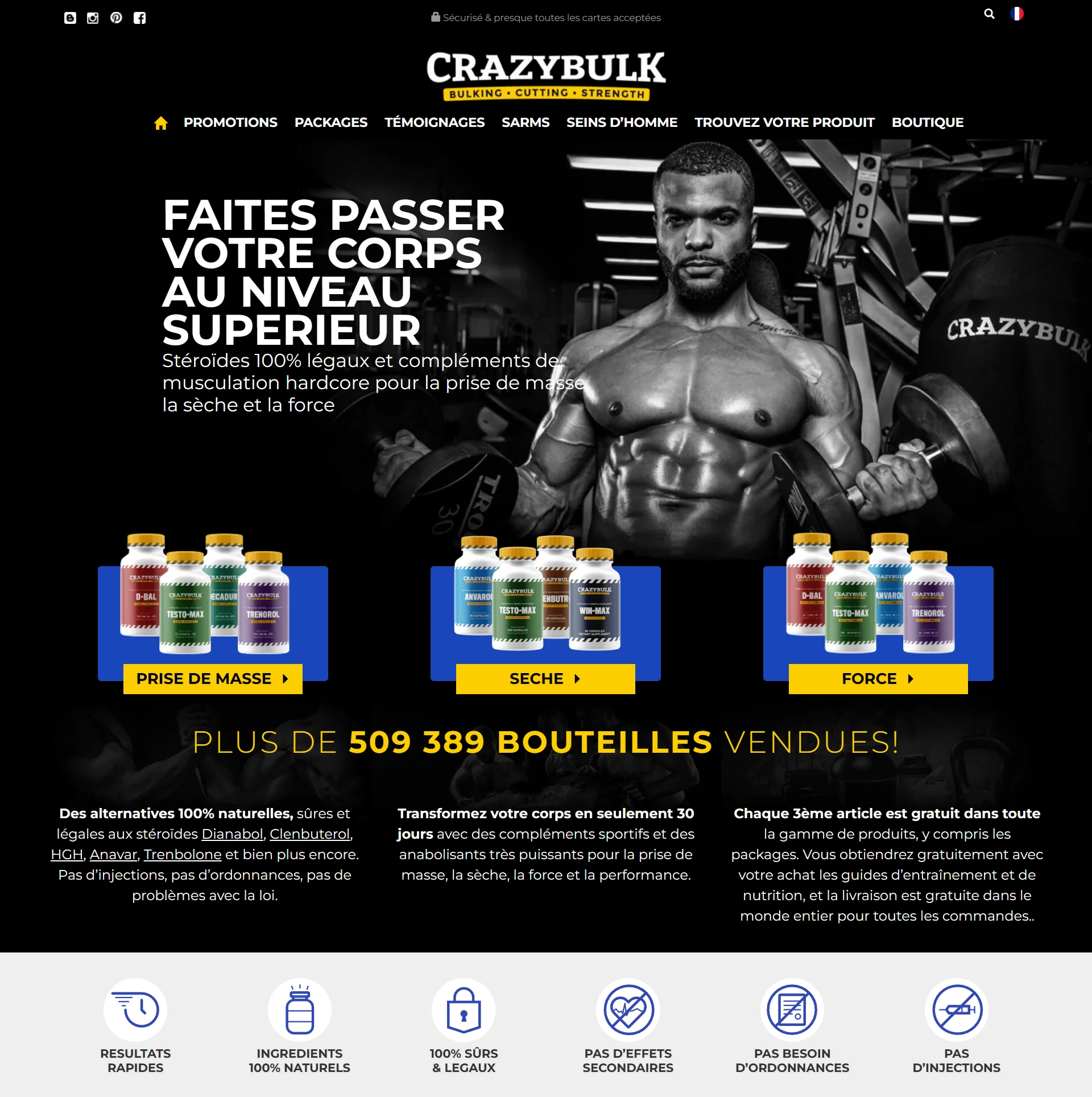 Obtenir les meilleurs steroides legaux