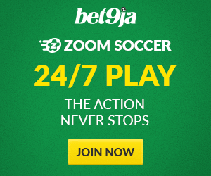 Register at Bet9ja using the promotion code YOHAIG for a N100,000 welcome bonus