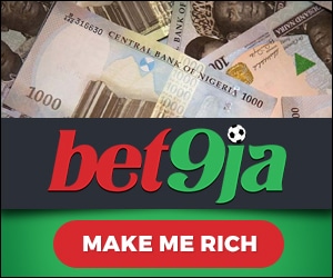 Register at Bet9ja using the promotion code YOHAIG for a N100,000 welcome bonus