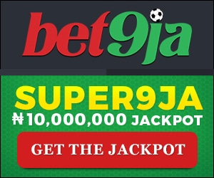 Register at Bet9ja using the promotion code YOHAIG for a N100,000 welcome bonus